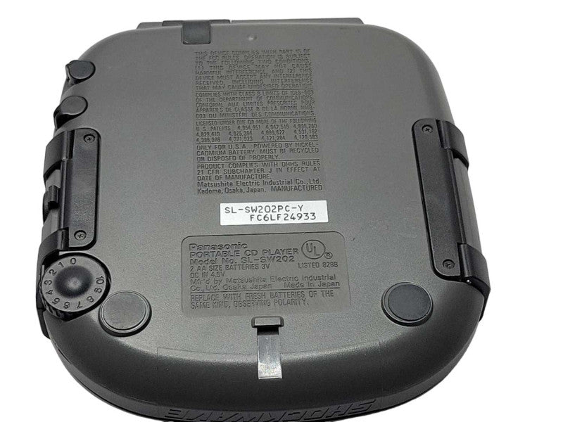 Panasonic Portable CD Player SL-SW202 MASH Anti-Shock CD Player _