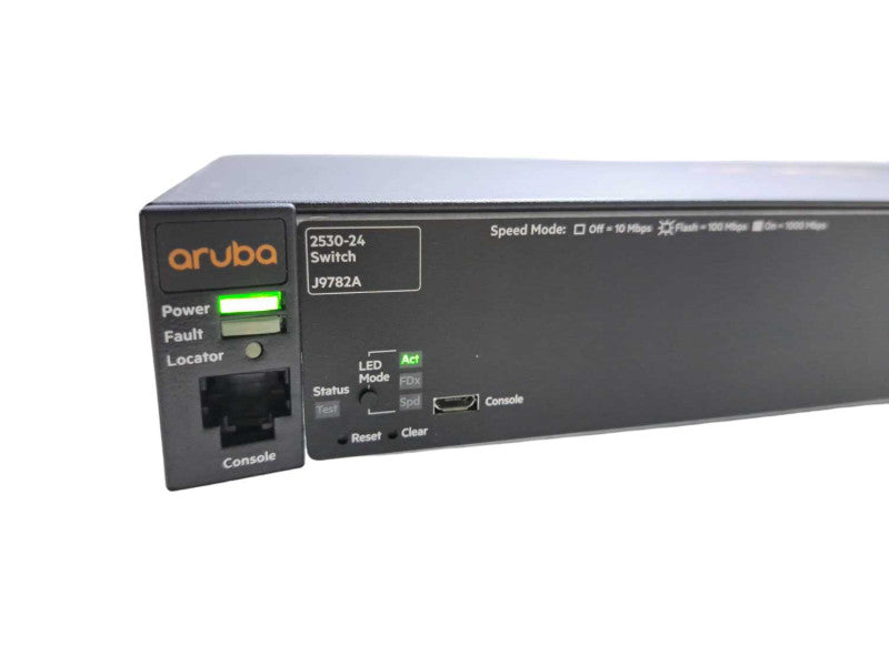 HP Aruba 2530-24 J9782A | 24 Port Fast Ethernet Switch | 2x 1G Uplink 2x SFP )
