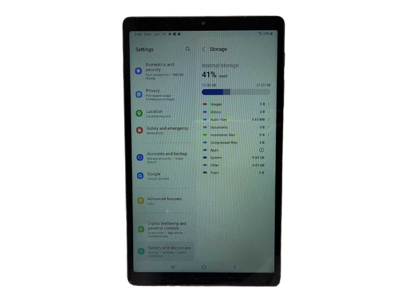 Samsung Galaxy Tab A7 Lite SM-T220 32GB 8.7\\" Wifi Tablet READ $