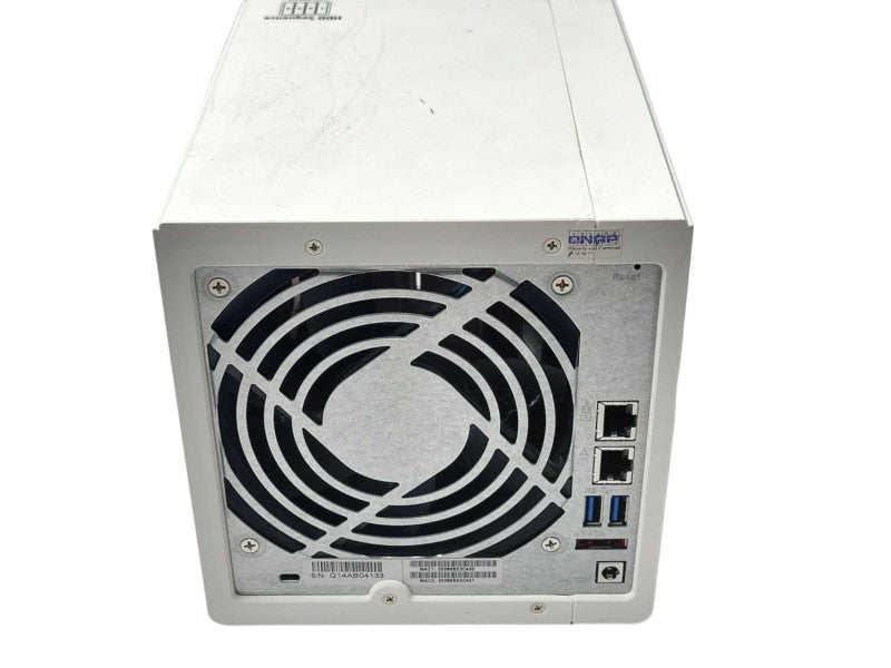 QNAP 4-Bay Network Attached Storage TS-431 w/ 4x HDD Trays, READ _