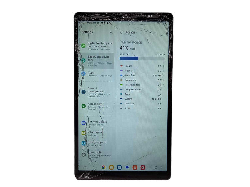Samsung Galaxy Tab A7 Lite SM-T220 32GB 8.7\\" Wifi Tablet READ $