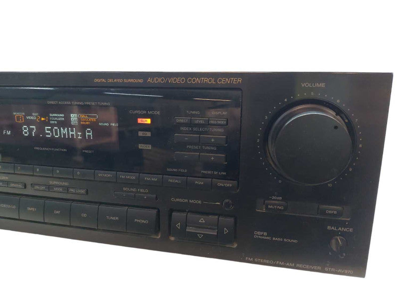 Sony Audio Visual Control Centre Model: STR-AV970X â