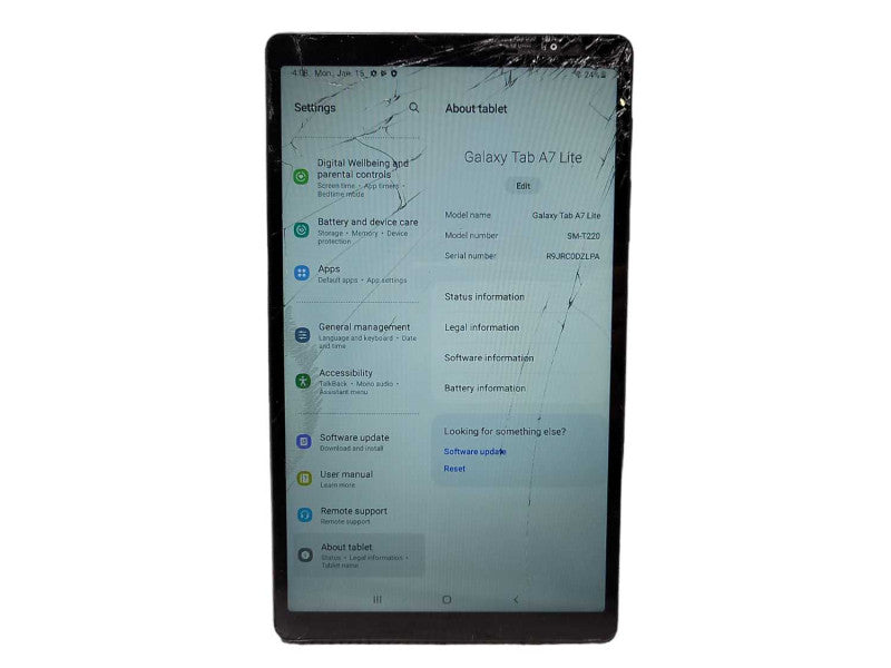 Samsung Galaxy Tab A7 Lite SM-T220 32GB 8.7\\" Wifi Tablet READ $