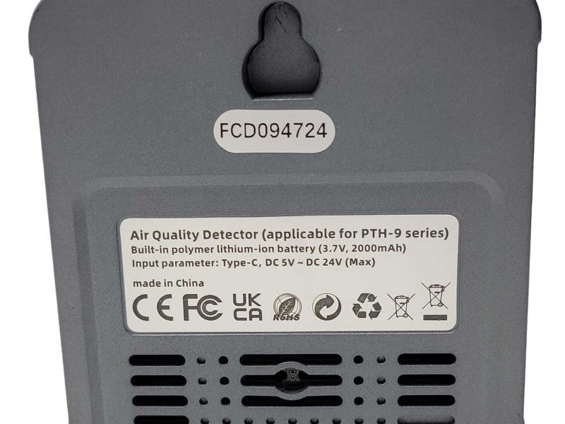Air Quality Detector applicable for PTH-9 Series _