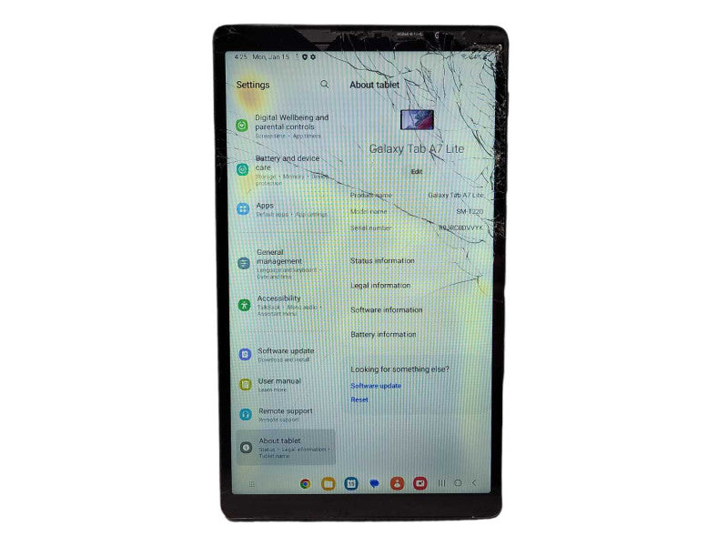 Samsung Galaxy Tab A7 Lite SM-T220 32GB 8.7\\" Wifi Tablet READ $
