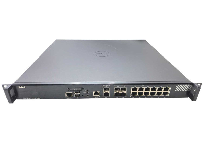 Dell SonicWall NSA 4600 | 12 Port Network Security Appliance | 1RK26-0A3 )