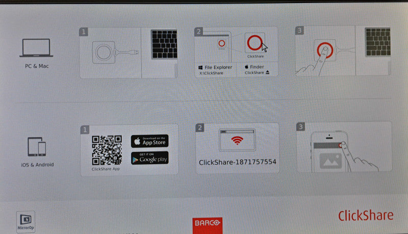 Barco ClickShare CS-100 Wireless Presentation System | Box Only )