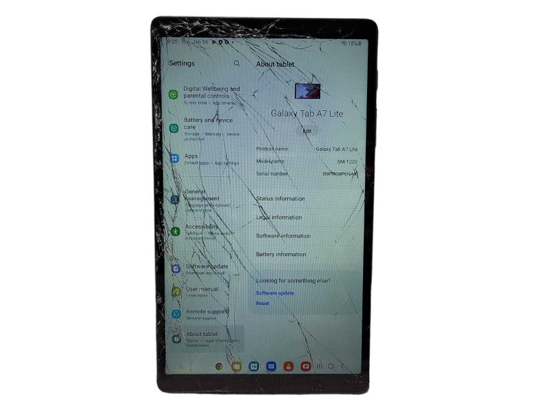 Samsung Galaxy Tab A7 Lite SM-T220 32GB 8.7\\" Wifi Tablet READ $