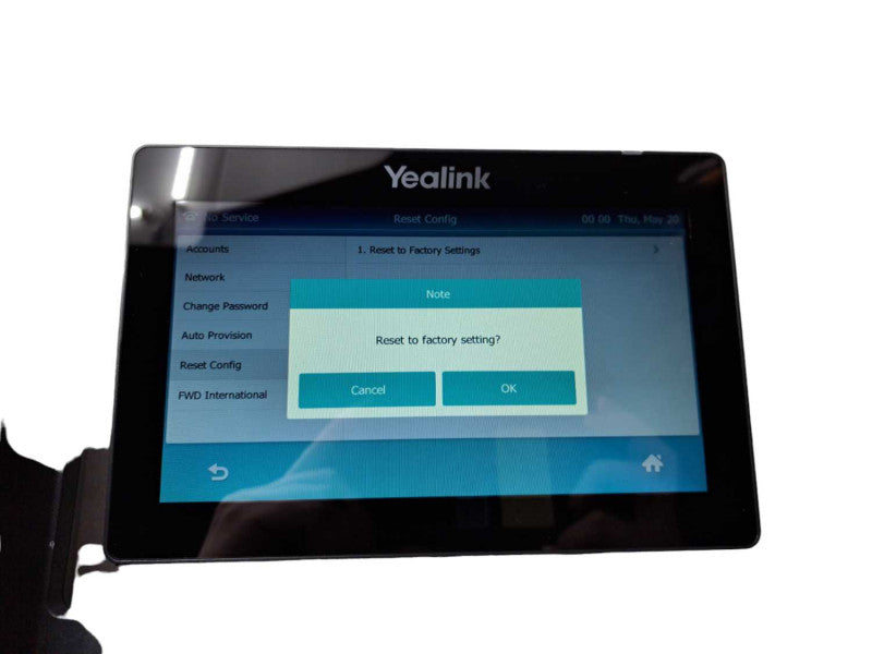 Yealink SIP-T57W Prime Business Phone | PoE Touch Screen | Factory Reset )