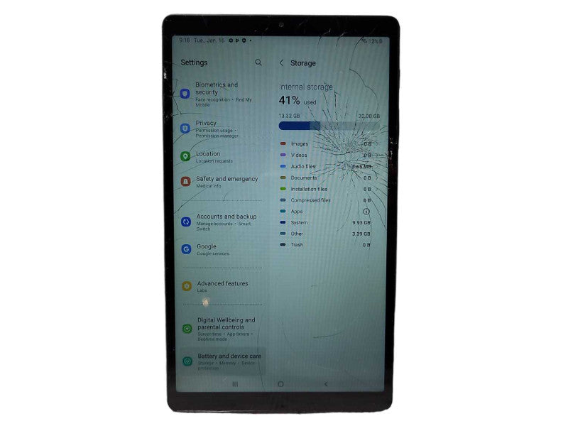 Samsung Galaxy Tab A7 Lite SM-T220 32GB 8.7\\" Wifi Tablet READ $