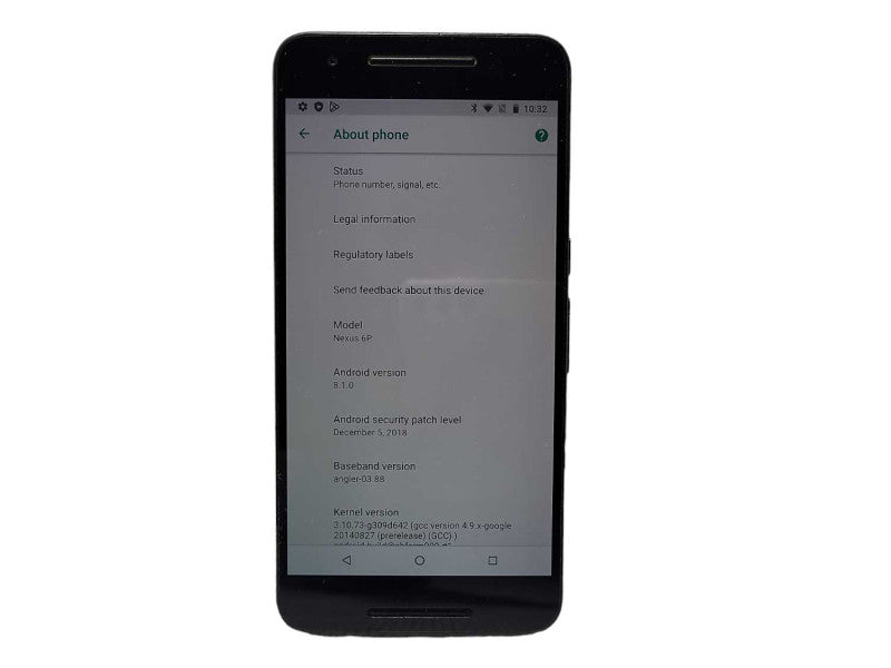 Huawei Nexus 6P 32GB Android Smartphone READ $