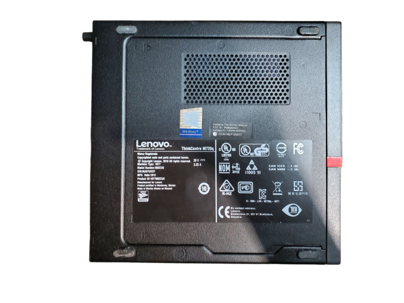 Lenovo ThinkCentre M720q USFF Desktop i5-8400T 8GB DDR4 NO HDD Q@