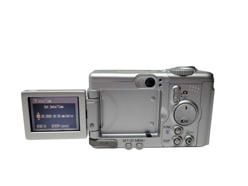 Canon PowerShot A95 5MP Digital Camera Silver AiAF %