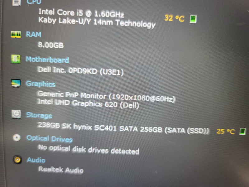 Dell Latitude 5400| i5-8365U| 8GB DDR4| 256GB SSD Î²