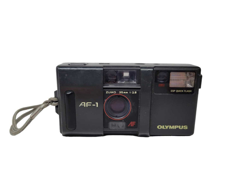Olympus AF-1 Quartz Date Point & Shoot Film Camera Made In JAPAN %