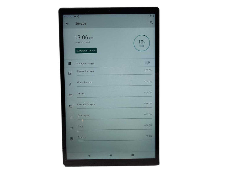 Kinstone KST103SD 10.1\\" Tablet (Silver 128GB) Unlocked  $