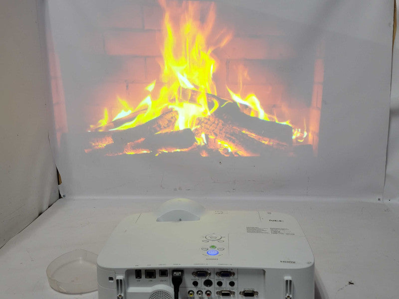 NEC NP-M300WS 3LCD Projector 3000 ANSI Short-Throw HDMI, No Remote, SEE _