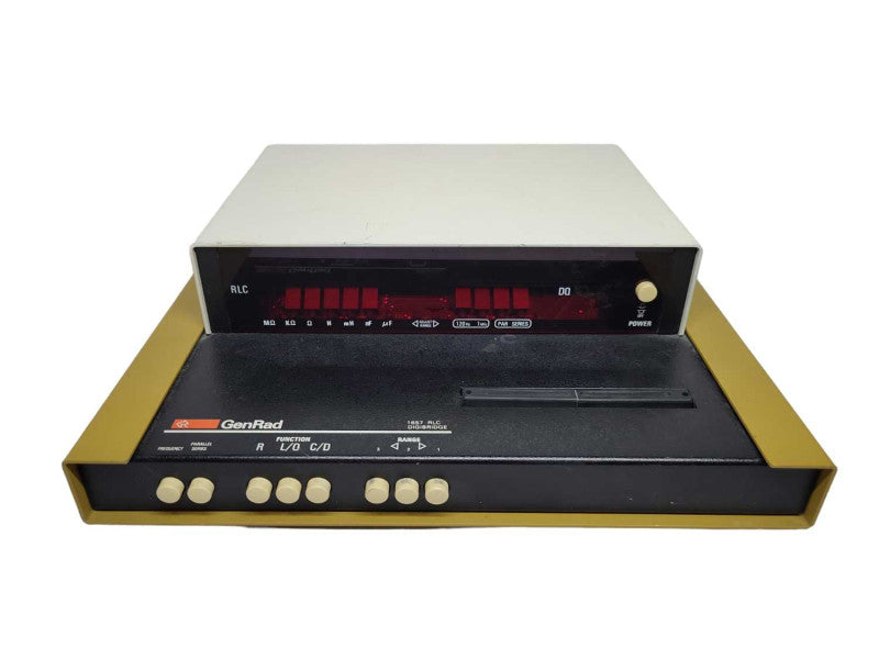 GENRAD 1657 RLC DIGIBRIDGE IMPEDANCE METER w/ MICROPROCESSOR %