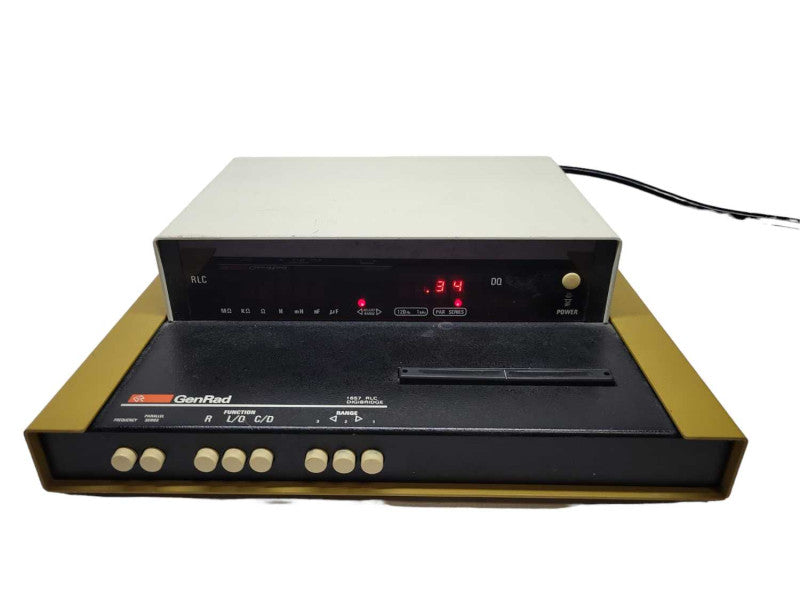 GENRAD 1657 RLC DIGIBRIDGE IMPEDANCE METER w/ MICROPROCESSOR %