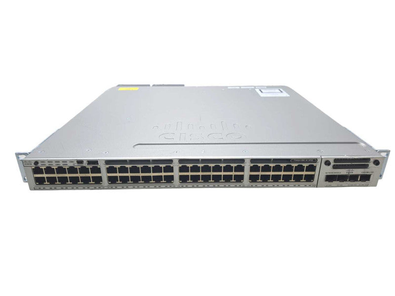 Cisco WS-C3850-48U-S | 48 Port Gigabit UPoE Switch + C3850-NM-2-10G Module )