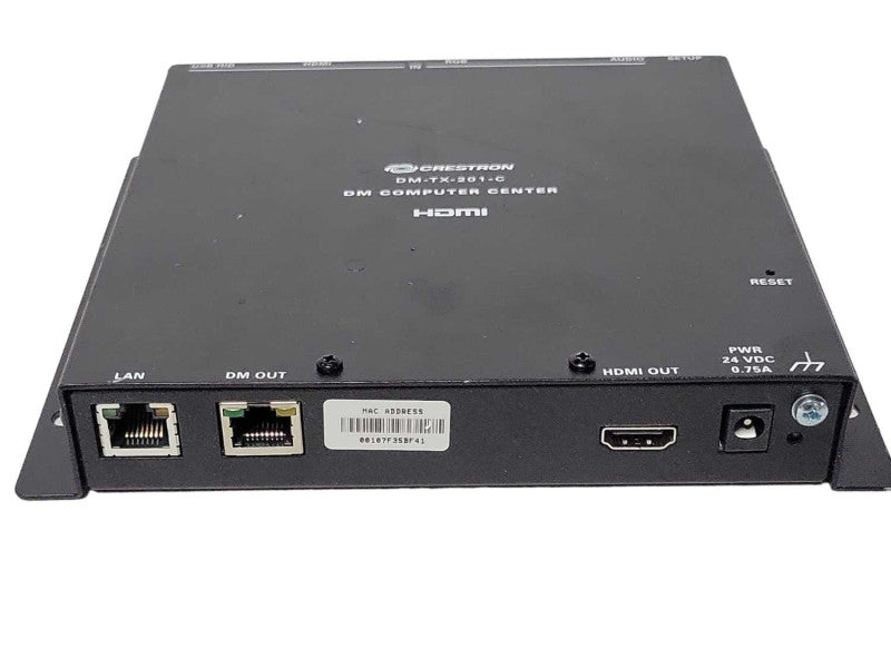 CRESTRON DM-TX-201-C DM COMPUTER CENTER HDMI READ _