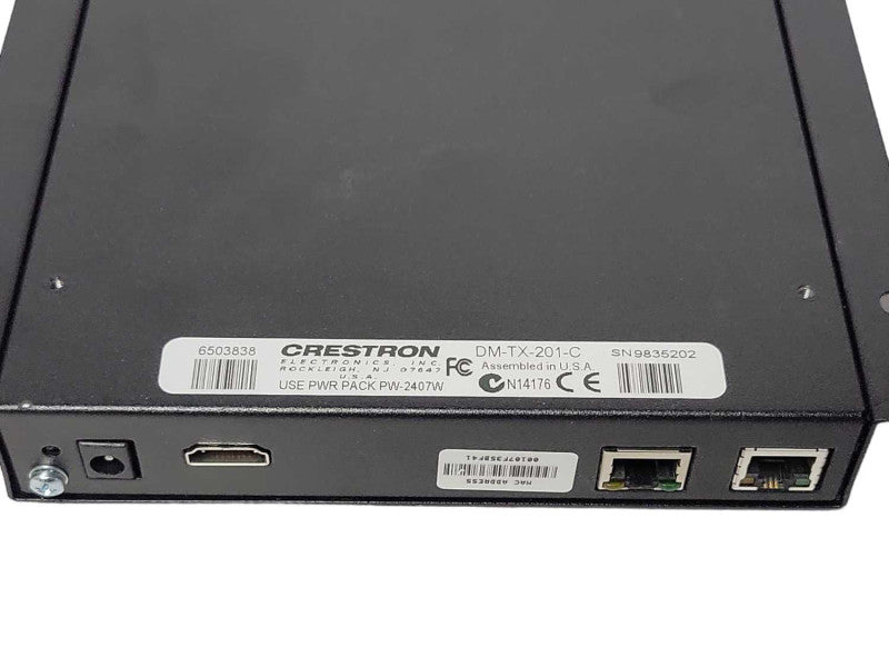 CRESTRON DM-TX-201-C DM COMPUTER CENTER HDMI READ _
