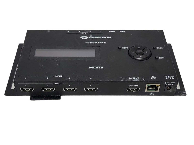 Crestron HD-MD4X1-4K-E 4x1 4K HDMI Switcher, READ _