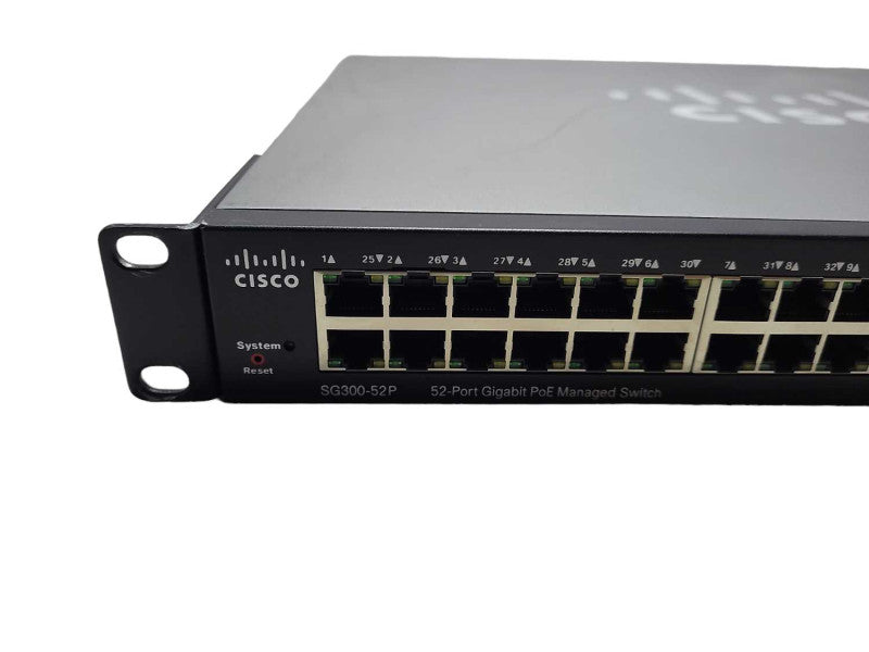 Cisco SG300-52P 52x port gigabit PoE Managed Switch $