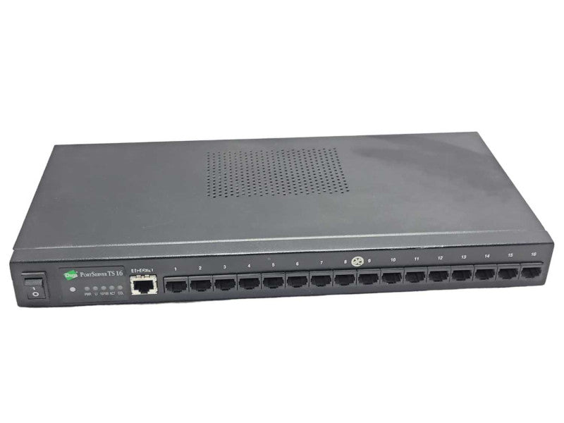 Digi PortServer TS 16 Desktop Serial-to-Ethernet 50001207-01, READ _