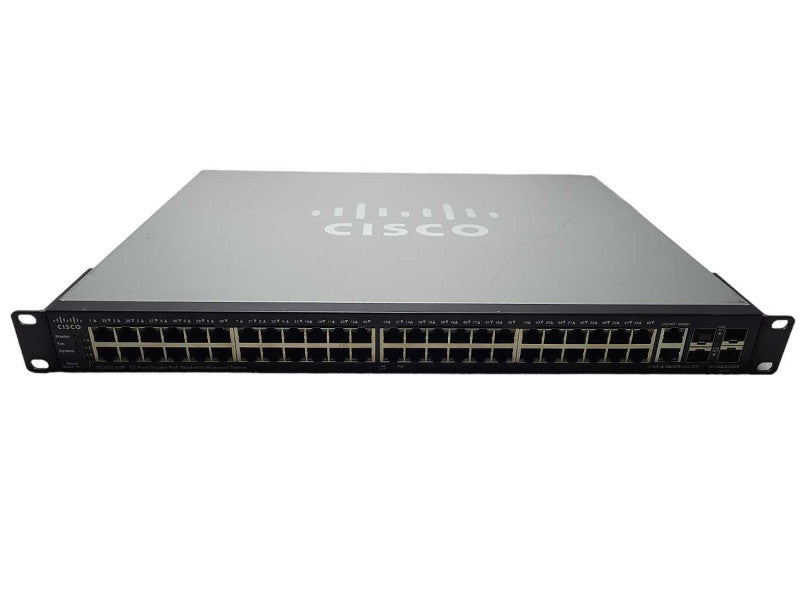 Cisco SG500-52P | 52-Port Gigabit PoE Stackable Managed Network Switch $