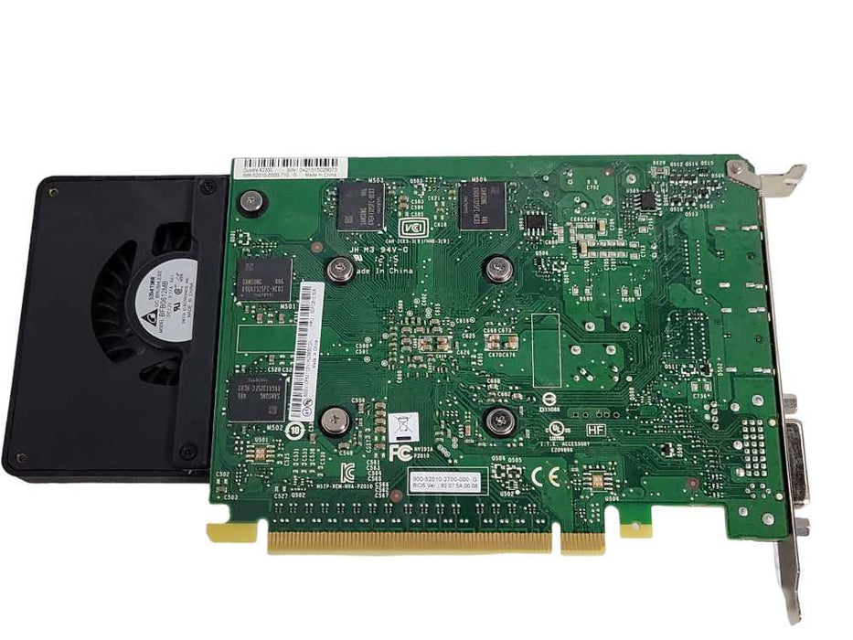 NVIDIA Quadro K2200 4GB Graphics Card, 2x Display and 1x DVI Ports _