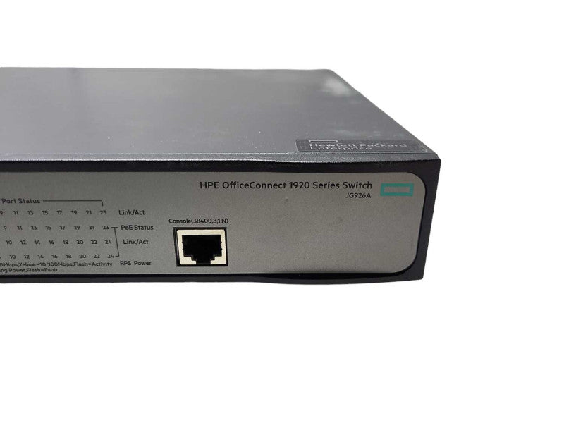 HPE Office Connect JG926A 1920-24G PoE+ Gigabit Switch $
