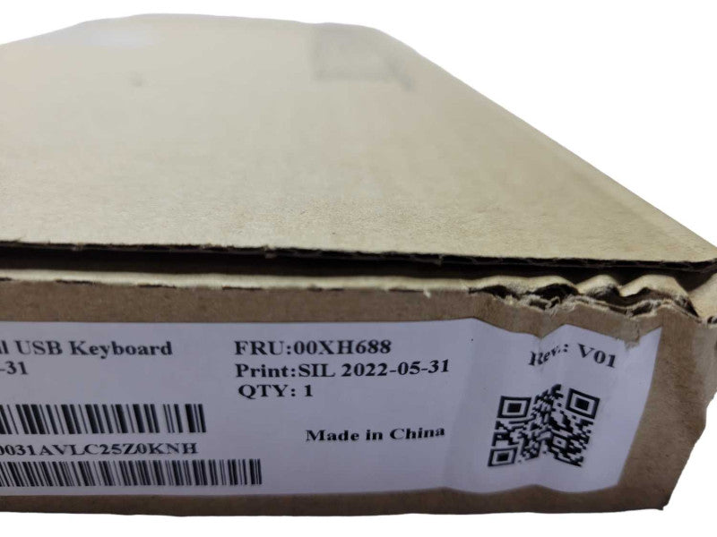 Open-Box Lenovo 00XH688 USB Wired Keyboard Q_