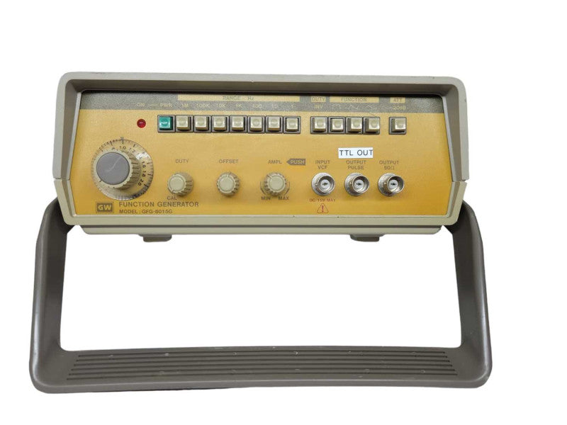 GW Good Will Instrument GFG-8015G 2Mhz Function Generator Q%