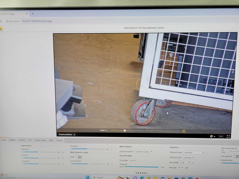 Axis Q6155-E 60Hz PTZ Dome Network Camera 0934-001-02 _