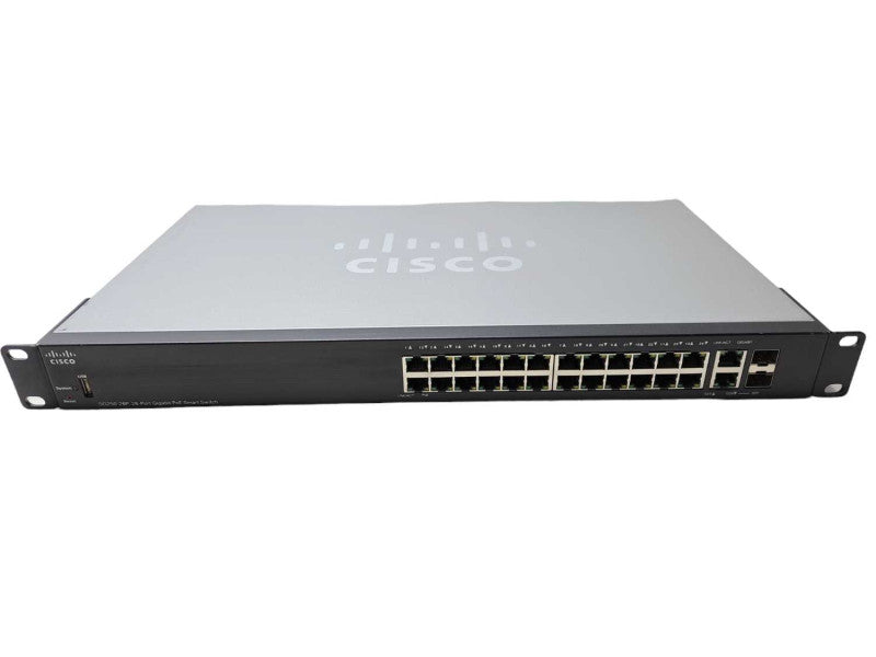 Cisco SG250-26P | 26-Port Gigabit PoE Smart Network Switch )