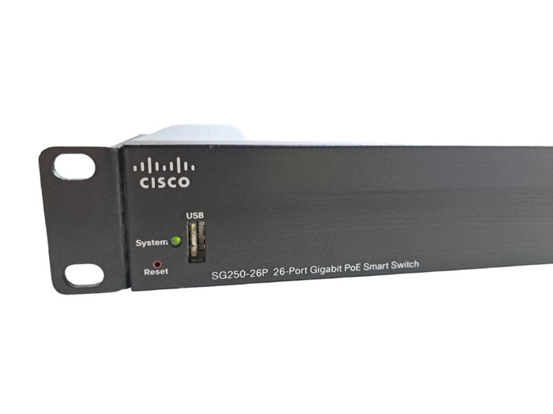 Cisco SG250-26P | 26-Port Gigabit PoE Smart Network Switch )