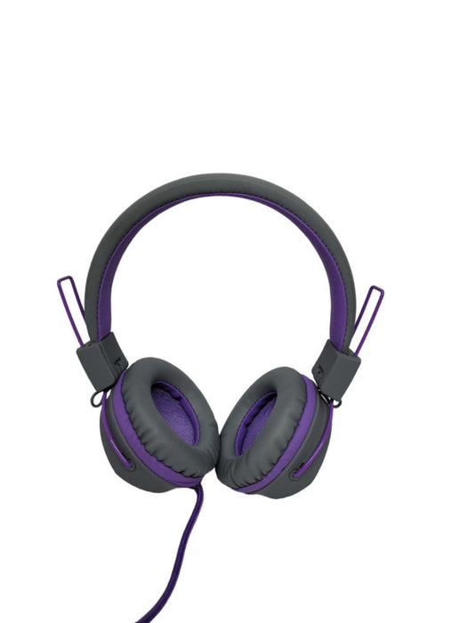 JLab Audio JBuddies Over Ear Headphones - Purple/Gray %