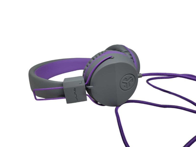 JLab Audio JBuddies Over Ear Headphones - Purple/Gray %