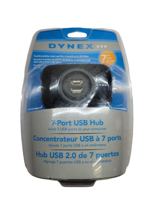 Dynex 7-Port USB Hub  %