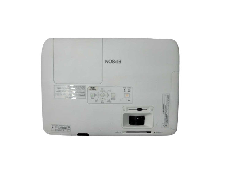 Epson PowerLite 1960 Projector 1415 Hours No Remote _