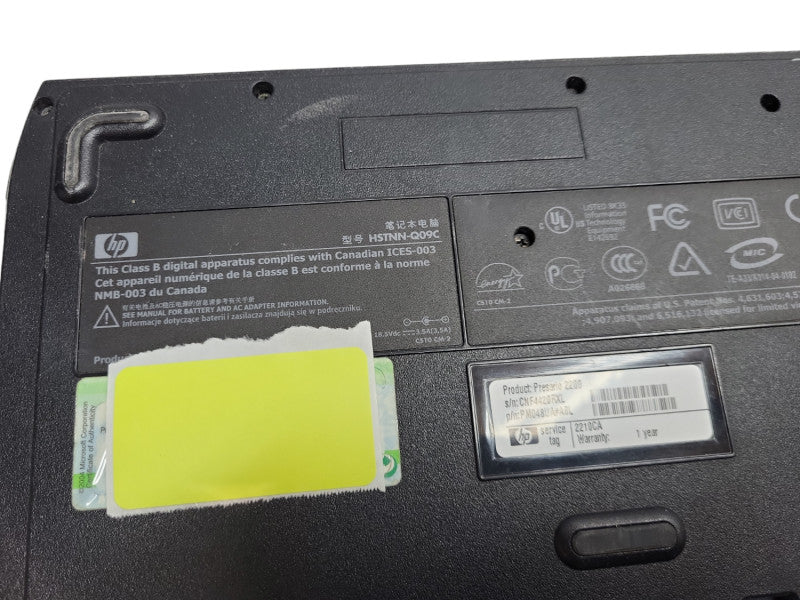 HP Compaq Presario Celeron HSTNN X09C Vintage Laptop &