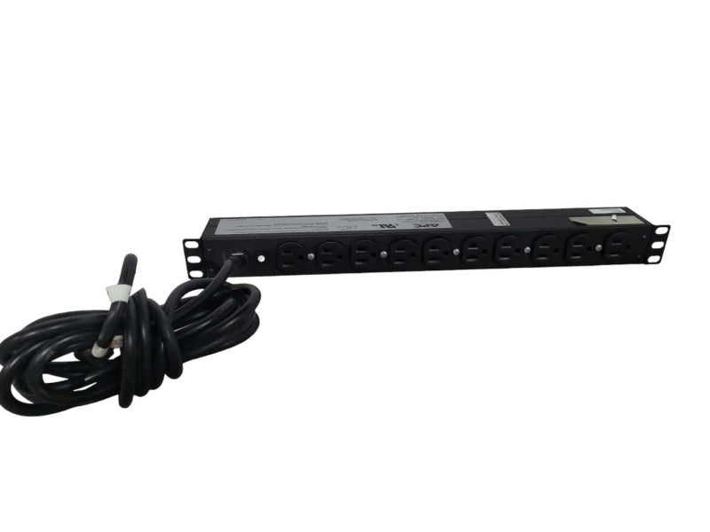 APC PDU Rack Mount E157293 125 Vac, 20 Amp, 50/60Hz, 5-20P plug !