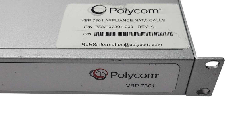 Polycom 2583-07301-000 VBP 7301 Appliance NAT 5 Calls Security Appliance _