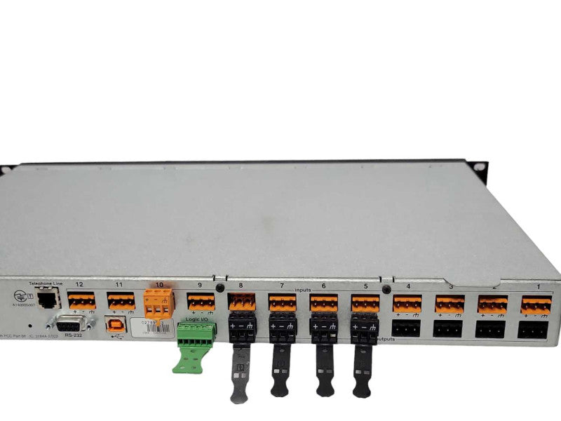 BiAmp Tesiraforte TI Digital Audio Signal Processor, READ _