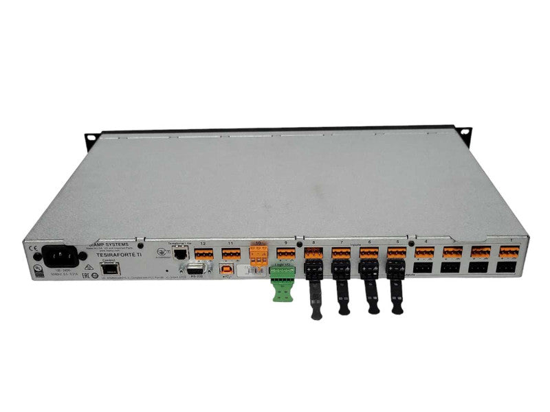 BiAmp Tesiraforte TI Digital Audio Signal Processor, READ _