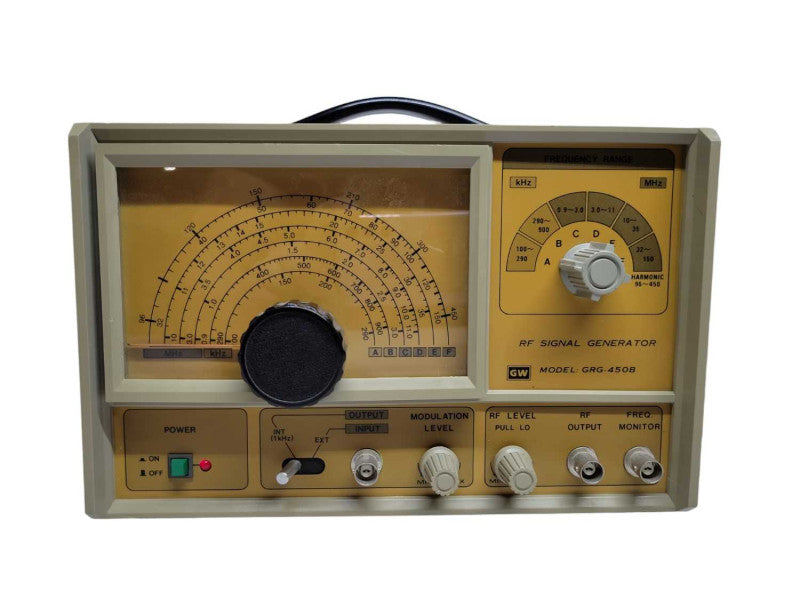 GW RF SIGNAL GENERATOR (GRG-450B) %