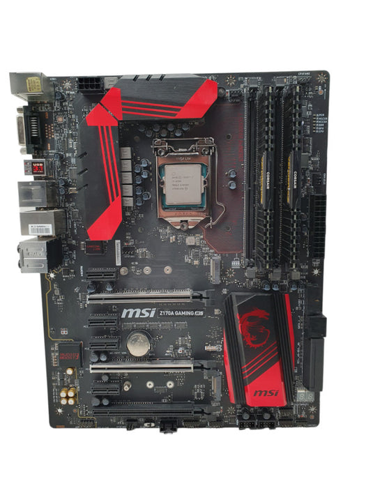 MSI Z170A GAMING M5 MotherBoard i7-7600 8GB DDR4 RAM  -