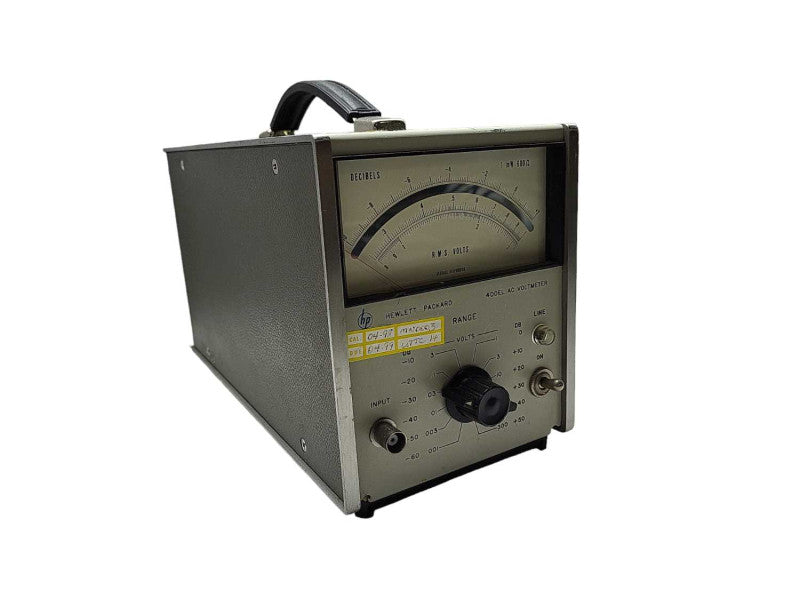 Vintage HP 400EL AC Voltmeter READ $