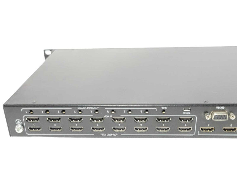 No Hassle Audio Video 8x8 HDMI Matrix 18gbps _